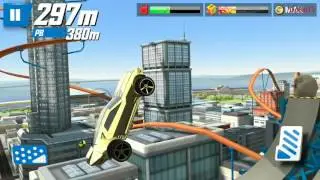 Hot Wheels Race Off Level 29 Muscle Track 3 Stars New Record