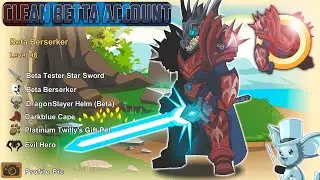 [AQW] Basic Beta Account! ❌ (Showcase)