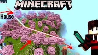 I Make A Bridge Village to My Tree House || Let's Make A Food Farm In Minecraft Survival #4
