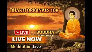 Buddha Meditation Under Bodhi Tree 🌳🌊 | Deep Peace Ocean Sounds | Live Enlightenment Dhyan