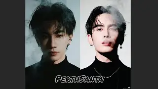 [PerthSanta:The golden Couple]🖤🤍#perthsanta #santapp #perthtanapon #blkiss 