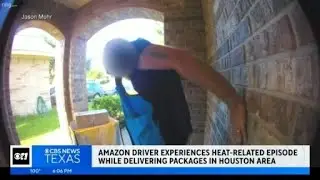 Amazon driver experiences heat-related episode