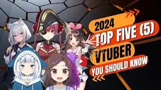 This is Top 5 Subscribed VTubers