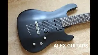 7Струн Cort EVL-K47B EMG Обзор и продажа