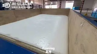 SR-SAF01 Automatic Box Batch Foam Foaming Machine