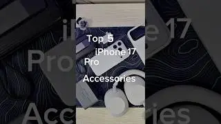 My top 5 iPhone 17 pro accessories #apple #fyp #tech #top5 #ytshorts #iphone17pro