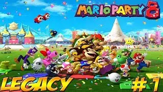 Mario Party Legacy! Start of Game 8 - YoVideogames