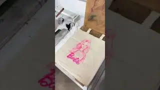 #screenprinting #screenprint #screenmaker #barbie #barbiestyle #barbiemovie2023 #barbiemovie