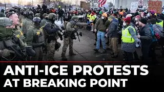 Minneapolis LIVE: Protesters Confront ICE Agents as Standoff Turns Dangerous After ICE Shooting, USA