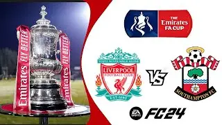 Liverpool vs Southampton Emirates FA Cup FC 24