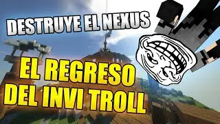 TROLLEANDO INVISIBLE CON VENENO Y EL KIT SCORPIO XD | MINECRAFT: DESTRUYE EL NEXUS | UNIVERSOCRAFT