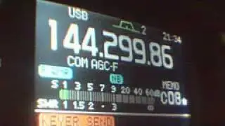 KP4EIT & LU5FF 2 mts - TEP - 23/11/2011