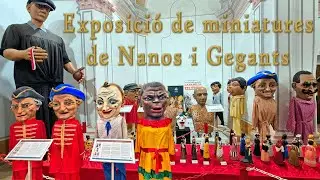 Exposició de miniatures de nanos i gegants a Vinaròs. Gener 2026.