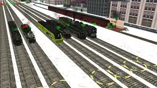 Christmas loco 2006 Z526 Meet 6 Trains (800 subscribers Special) #trainzsimulator #games #christmas