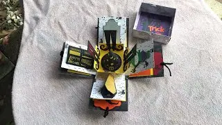 Halloween Expolding Box with Cricut File