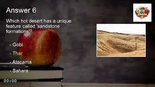 Hot Deserts (Sahara, Thar)