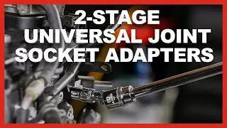 ARES Tool 🛠️ Magnetic 2-Stage Universal Joint Socket Adapter Set (36006) 🔩 360-degree rotation
