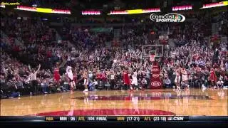 Jordan Crawford Game Winner - Wizards @ Trailblazers 1/21/2013