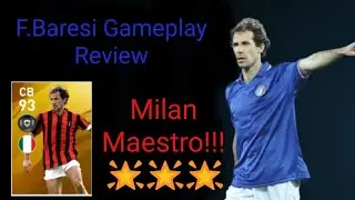 BASE LEGEND BARESI GAMEPLAY REVIEW | PES 2020 | MILAN LEGEND |