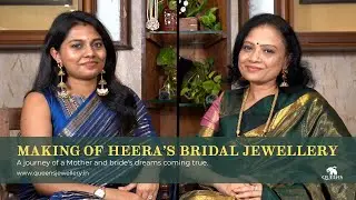 From Sketch to Stunner | Witnessing Heera's Bridal Jewelry Creation | Queens Jewel Emporium