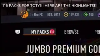 100+ PACKS - TOTY PACK OPENING HIGHLIGHTS