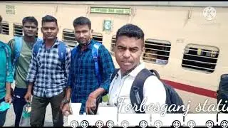 Me and my all SSB friends on forbesganj station