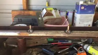 Chile roaster burner build