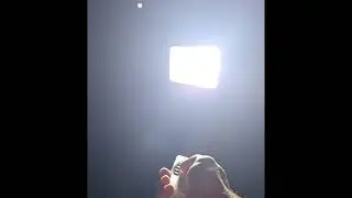 Reflector Solar 100W en Funcionamiento