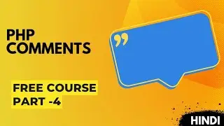 comments in php | PHP course in hindi