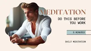 Clear Brain Fog 5 Minute Guided Meditation 🧠| Daily Meditation