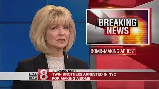 Twin brothers arrested in NYC on explosives charges after authorities find bomb-making materials