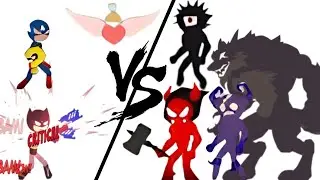 Stickman Hero vs Monsters and Wolf Bosses | Stickman Fight: Stickman Defense