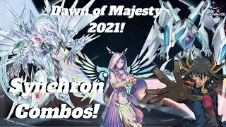 Synchrons Post Dawn of Majesty! Deck Profile and Combos 2021! [YGO Omega Beta]