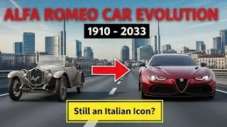 Alfa Romeo Car Evolution 1910&ndash;2033 | Still an Italian Icon?