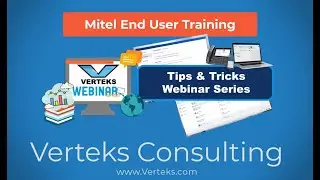 Mitel End User Tips & Tricks