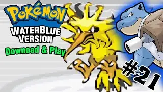 Pokemon Water Blue Nuzlocke (GBA ROM HACK 2021) - Download and Play - LEGENDARY ZAPOS! - #21