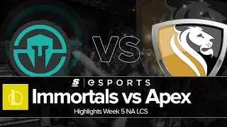 Highlights: IMT vs APX (NA LCS Summer W5D2 Full Series)