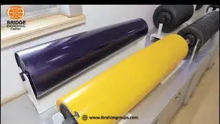 BRIDGE ENGINEERING CONVEYOR | Return Rollers with Spaced Rings | High Quality Conveyor Accessories