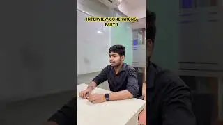 Interview Gone Wrong 🤣🤣 #comedy #youtubeshorts #youtube #funny #interviewgonewrong #laugh #like