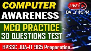 Computer MCQ Practice for JOA IT 965 | Previous year Questions | Success Educator