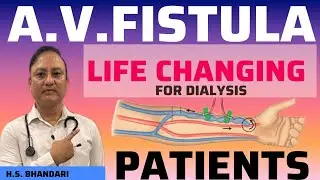 Why do dialysis patients must have AV fistula # sites#complication#care# needling