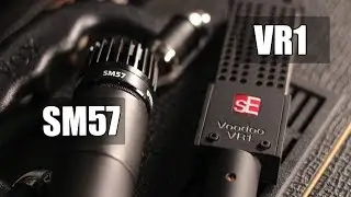 Shure SM57 vs SE VR1 Voodoo (electric guitar) (pt.1)