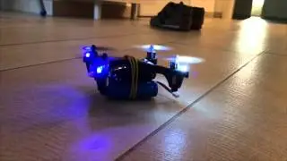 Prova video Top Selling X6 (clone Hubsan X4) - volo indoor e prova di carico batteria extra