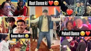 Shaam Mehndi Ki, Raat Dance Ki 😅❤️Full Night Dance 👀❤️ Subah Sab So Gaye 😍❤️