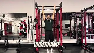 Mixed Grip Pull-Ups