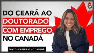 Sandara Brasil - Doutora fazendo p&oacute;s doutorado em Toronto - Ep#27