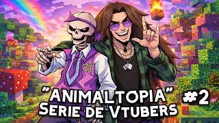📱💀Animaltopia -Dia 2- Serie de vtubers Kaiko Plays|💀📱