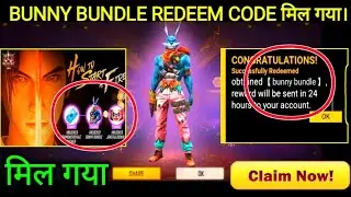 BUNNY BUNDLE REDEEM CODE मिल गया  | HAYATO KA REDEEM CODE आ गया जल्दी कर लो। | 26 अप्रैल!