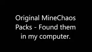Original MineChaos PvP Texture Packs