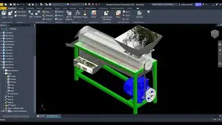 Autodesk Inventor 2026 Assembly  | Membuat Mesin Perontok Biji Jagung | 4K 60pfs